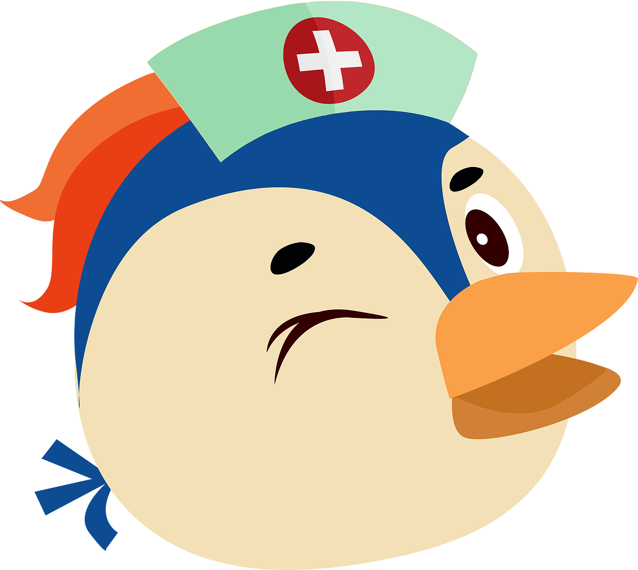 医评APP吉祥物设计飞机稿