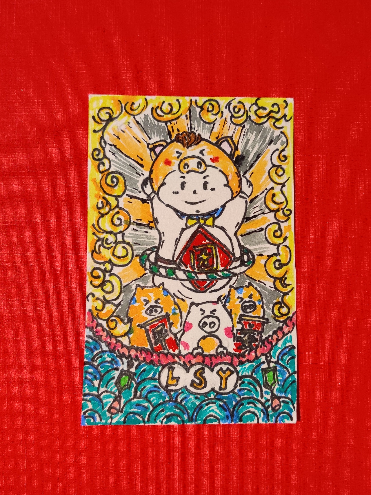 送给孩子的手绘平安符（图ZMTkyODAyODI0） - 儿童插画 - 站酷设计师DANGXIA当下白酒原创素材 - 站酷ZCOOL