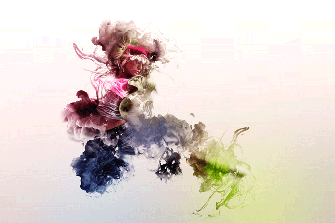 PS动作库人像扩散