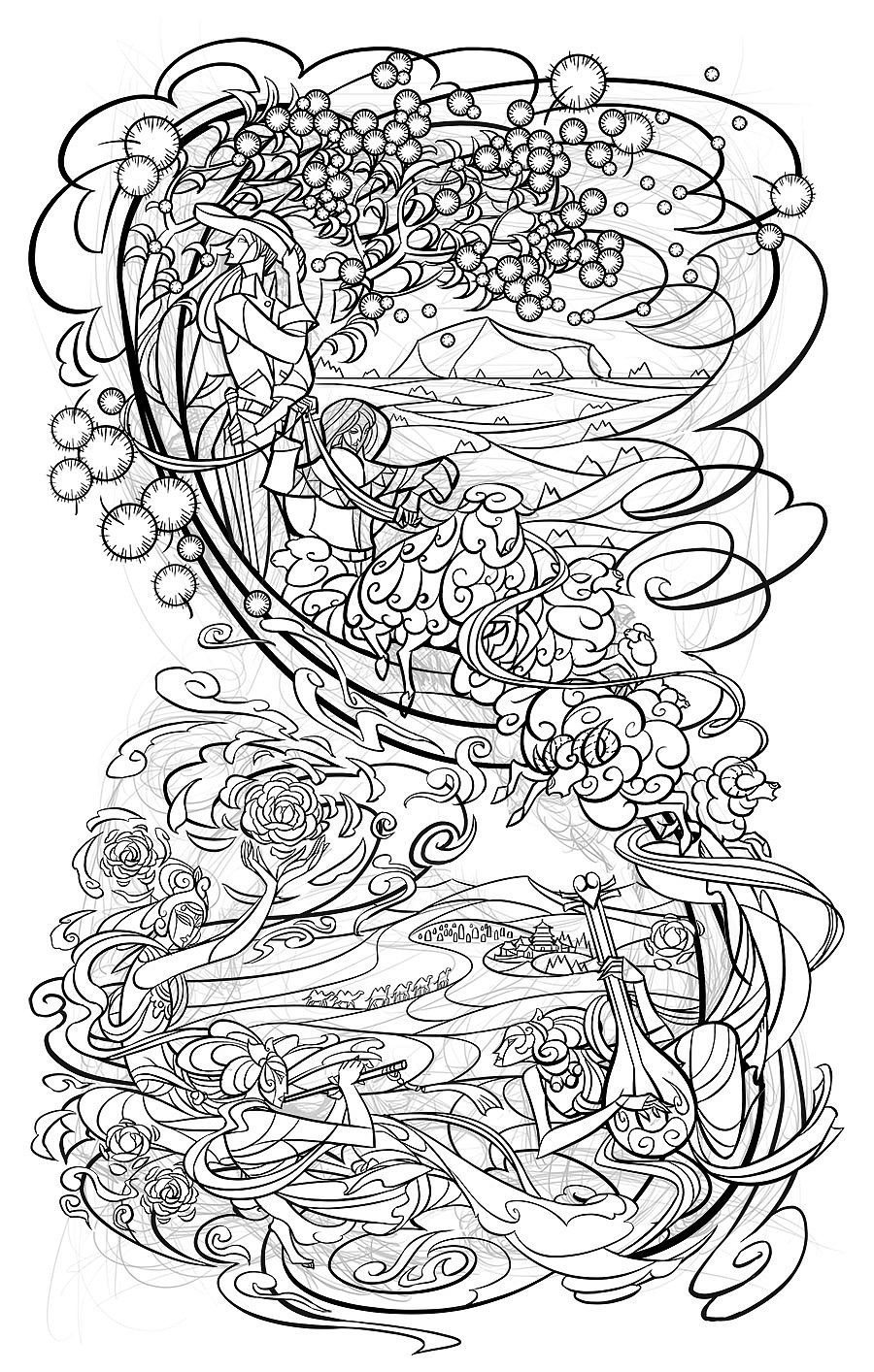 《造物者》故事插画(图ZMTExODkxNDIw) - 商业插画 - 站酷设计师breathing2004原创素材 - 站酷ZCOOL