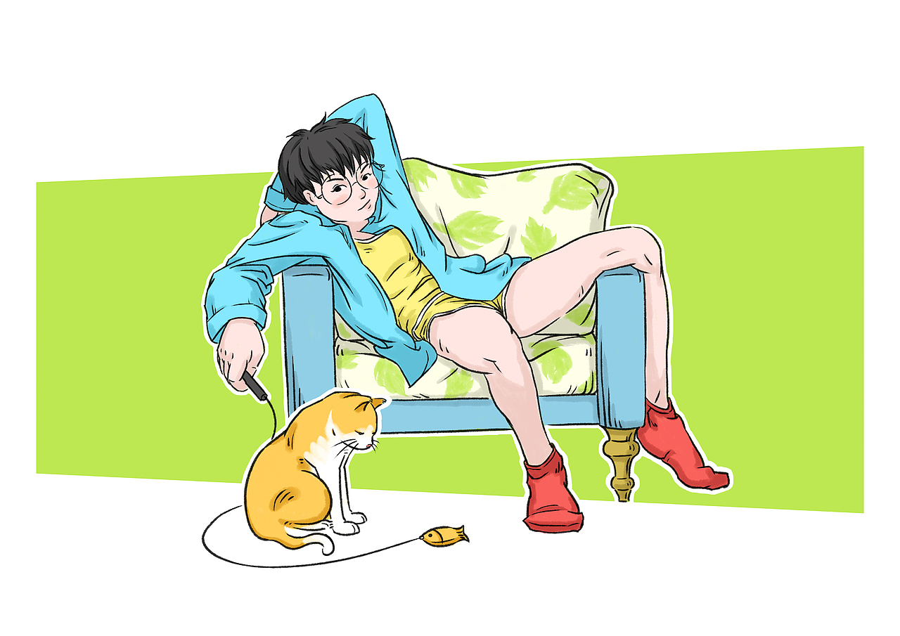 插画设计-插画海报