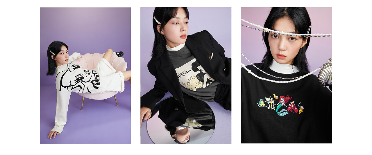 宋妍霏cc紫/服装拍摄