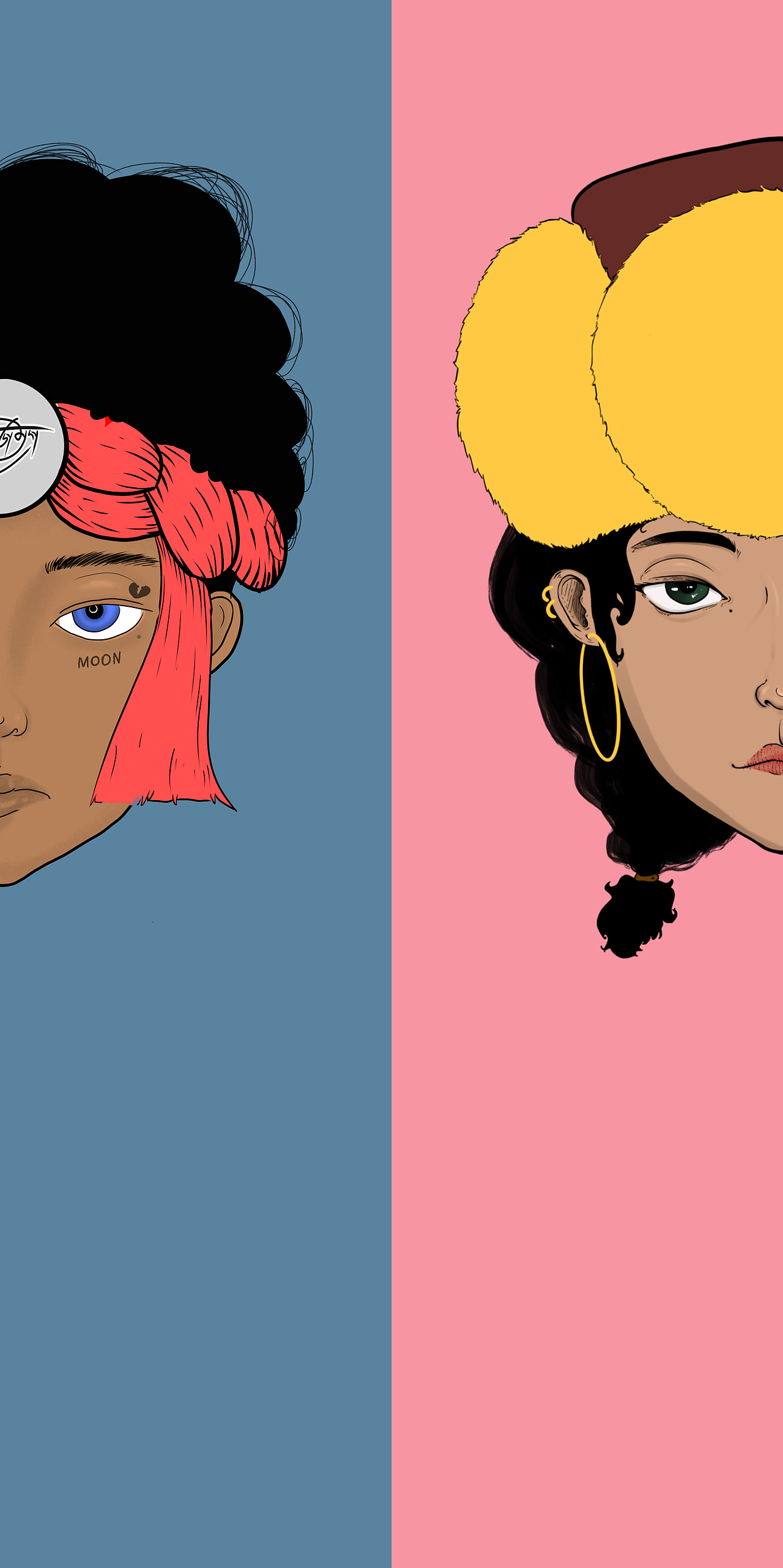 藏族插画 “新西藏”系列（图ZMjUwMjk2NDc2） - 新锐潮流插画 - 站酷设计师21G.Moon原创素材 - 站酷ZCOOL