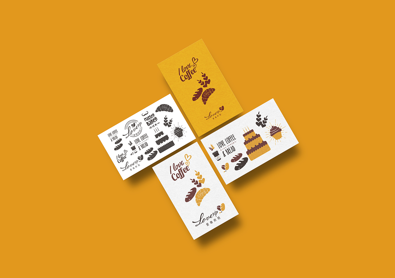 墨艺堂设计——爱咖烘焙（图ZMTE2MzgyOTcy） - 品牌 - 站酷设计师墨意堂原创素材 - 站酷ZCOOL