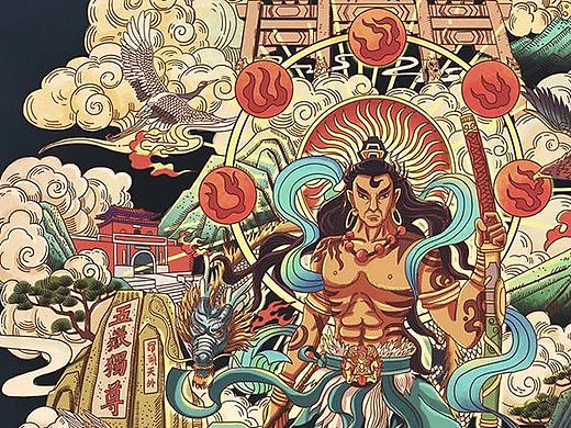 泰山石敢当重塑真身，2018祈福迎新春！ 
