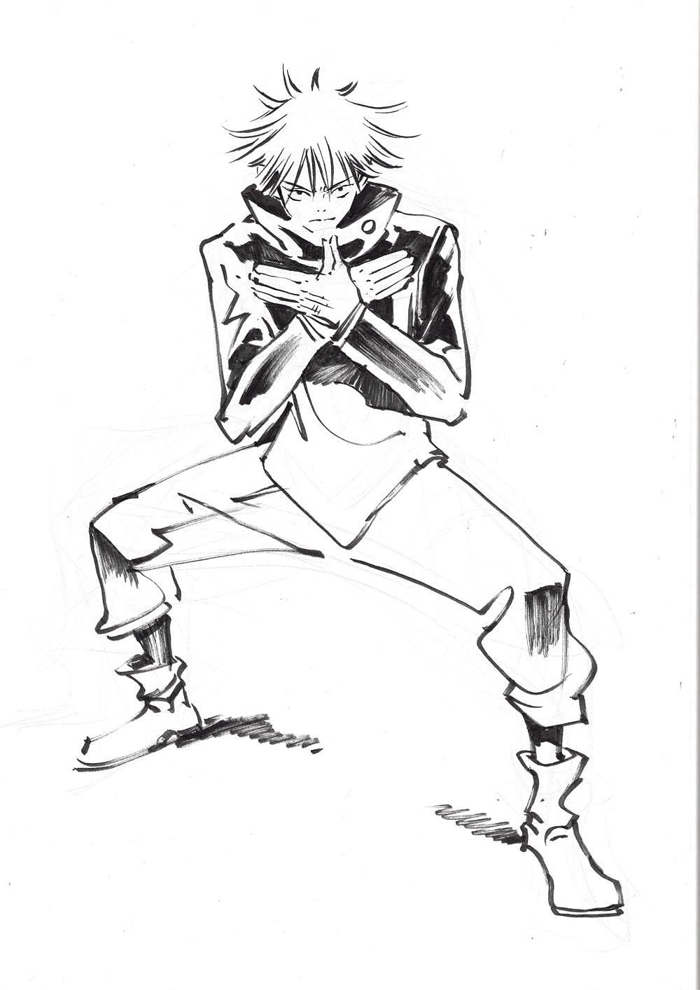 之前画的咒术同人（图ZMjQzOTkxODUy） - 创作习作 - 站酷设计师画画的春哥原创素材 - 站酷ZCOOL