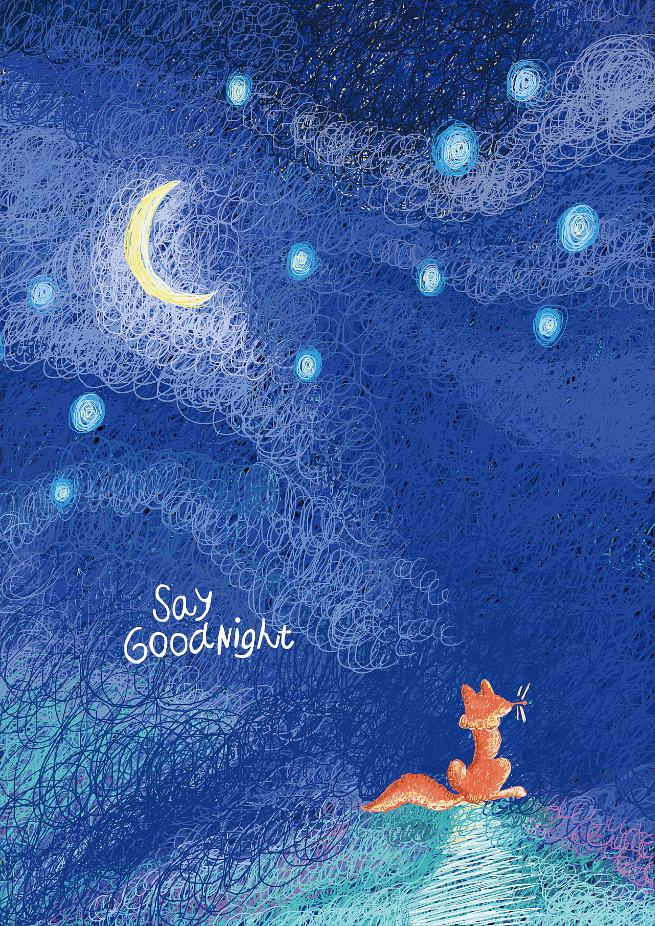 晚安地球人|插画|商业插画|bigpie - 原创作品 - 站酷 (zcool)