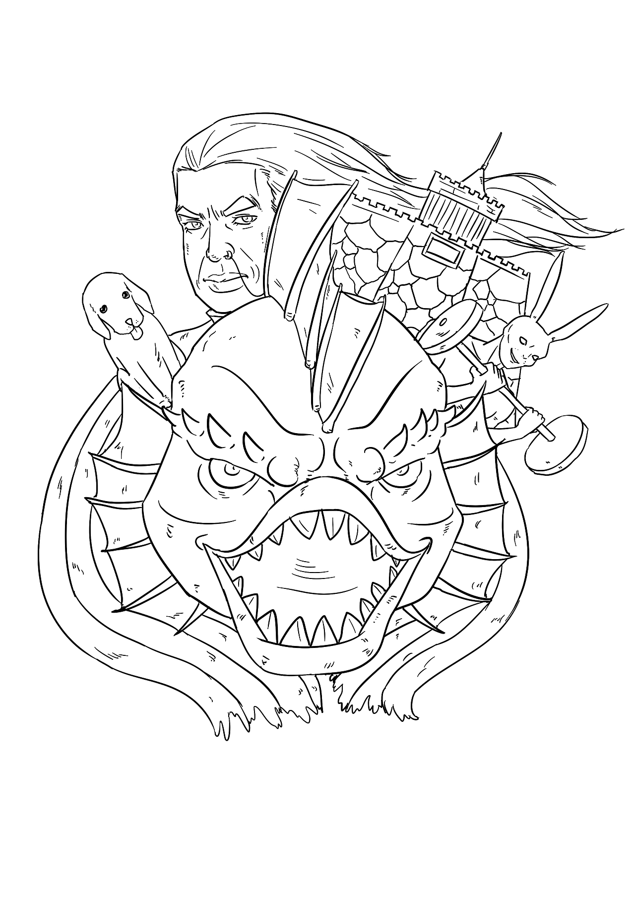 jojoの奇幻冒险jojo哲学向插画练习comeon