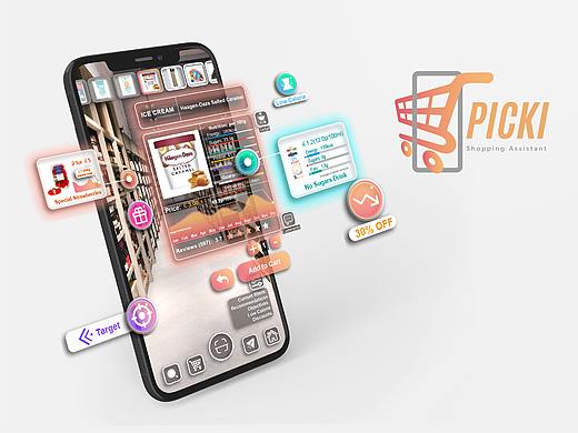 AR购物助手APP设计（以手部追踪进行交互）