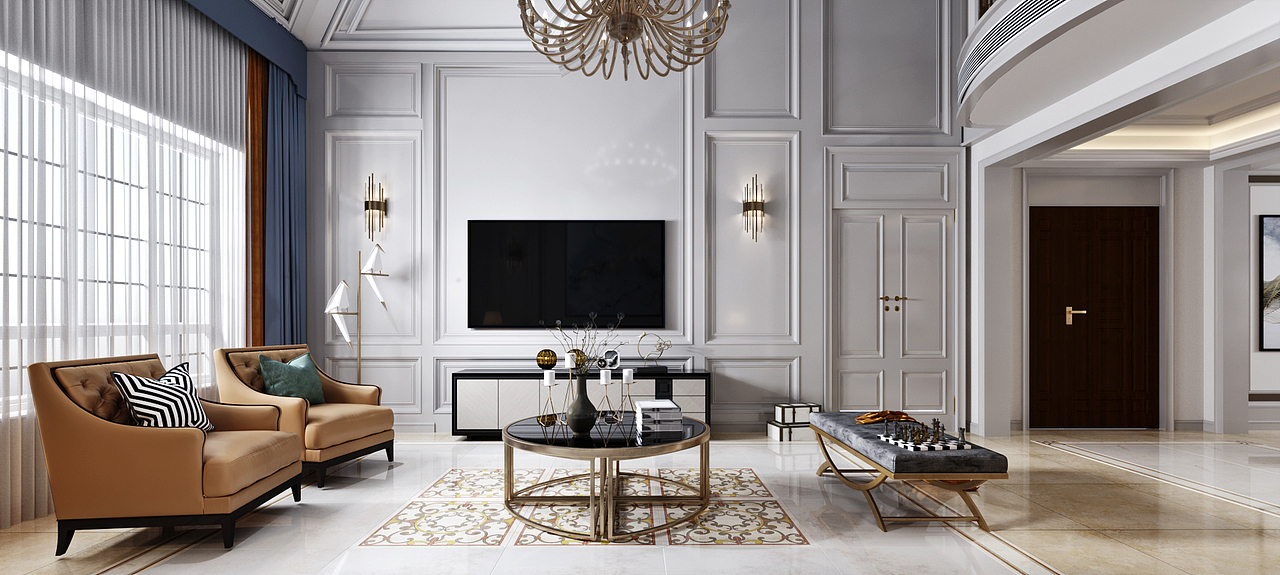 美式表现（图ZMTUzMDIzMTky） - 家装设计 - 站酷设计师形舍空间原创素材 - 站酷ZCOOL