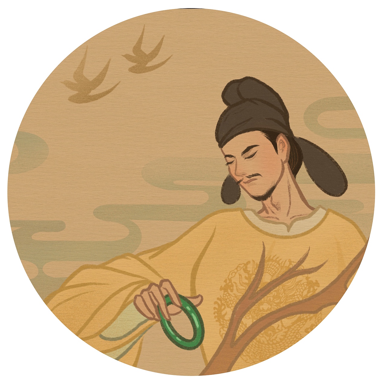 【国风插画】 《长恨歌》（图ZMjQ4NDI5MjEy） - 创作习作 - 站酷设计师Greatartist1原创素材 - 站酷ZCOOL