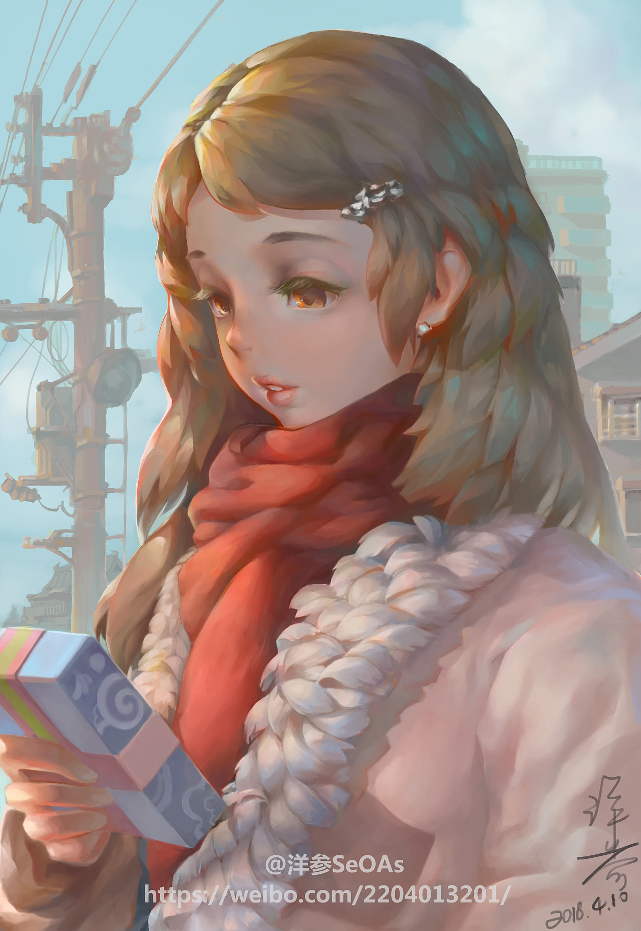 冬日下的暖意 - 原创作品 - 站酷(zcool)