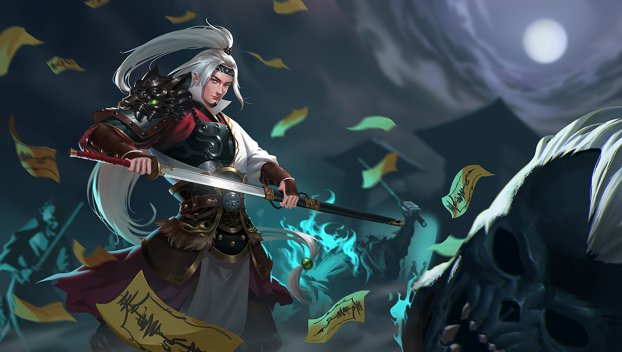 闯鬼门（图ZMTMyNDg2NzI0） - 游戏原画 - 站酷设计师sup中原创素材 - 站酷ZCOOL