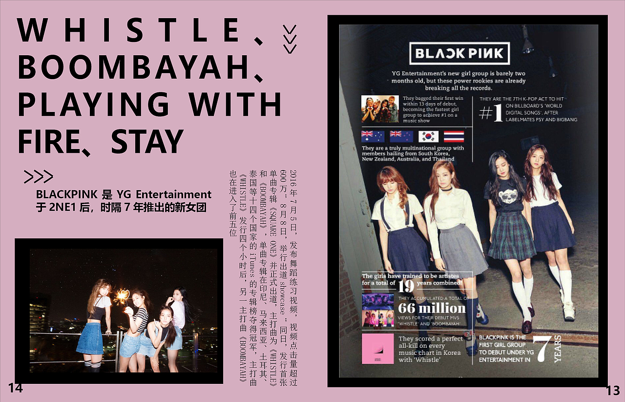 Sissi的《BLACKPINK》杂志设计（图ZMjIyNDc0NzA4） - 书籍/画册 - 站酷设计师Sissi诗原创素材 - 站酷ZCOOL