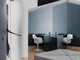 艺术家还是理工男？充满魔力的几何空间装修