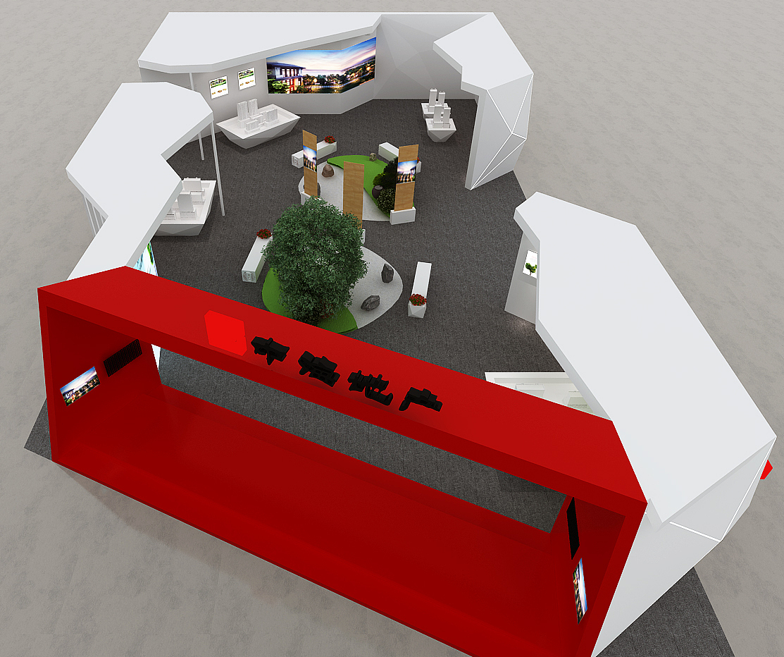 展厅效果图作品