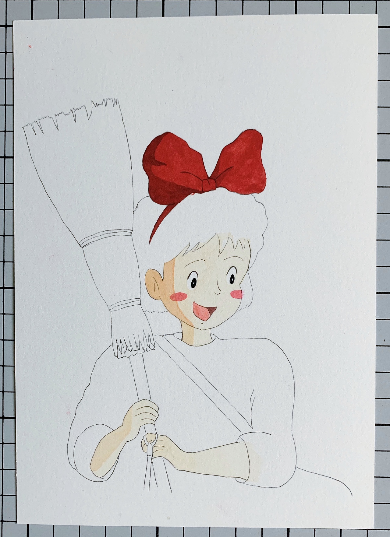 魔女宅急便宫崎骏动漫临摹