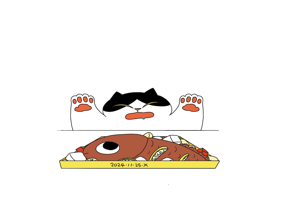 猫咪日常|每日一画第二十一弹