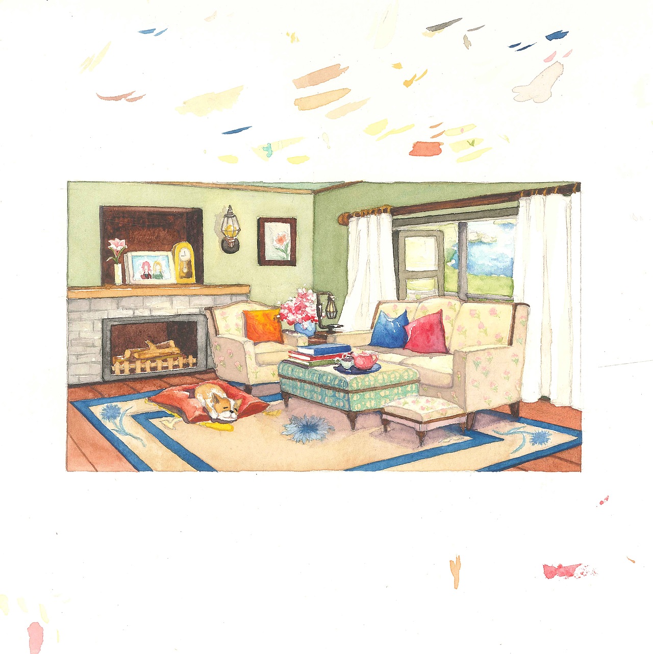 同人游戏纯手绘场景创作（过程版）（图ZNzkzMTE1ODA=） - 独立游戏 - 站酷设计师Isar原创素材 - 站酷ZCOOL