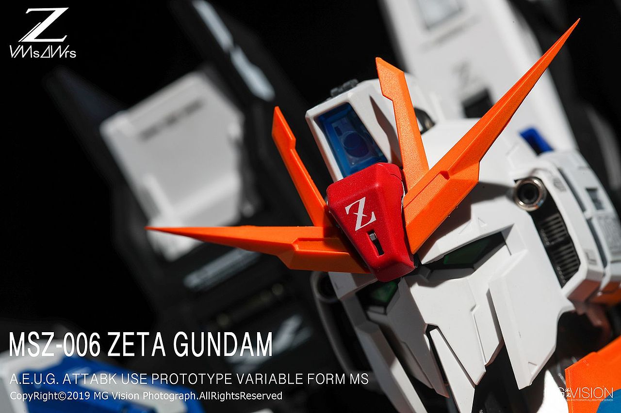 z高达胸像模型涂装