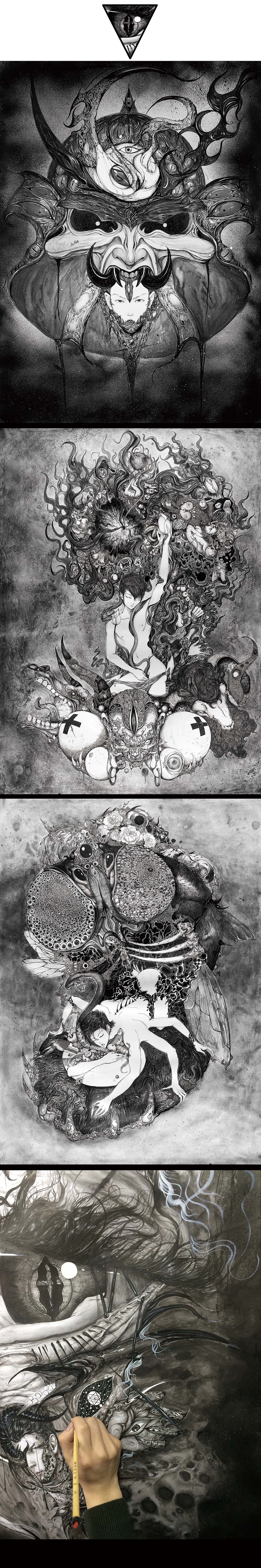 个人作品展部分作品（图ZMTcyOTkyMjA=） - 绘画 - 站酷设计师许成成工作室原创素材 - 站酷ZCOOL