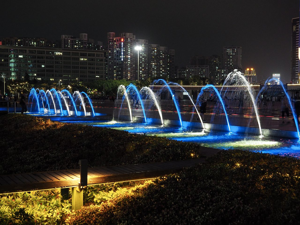 深圳宝安中心夜景