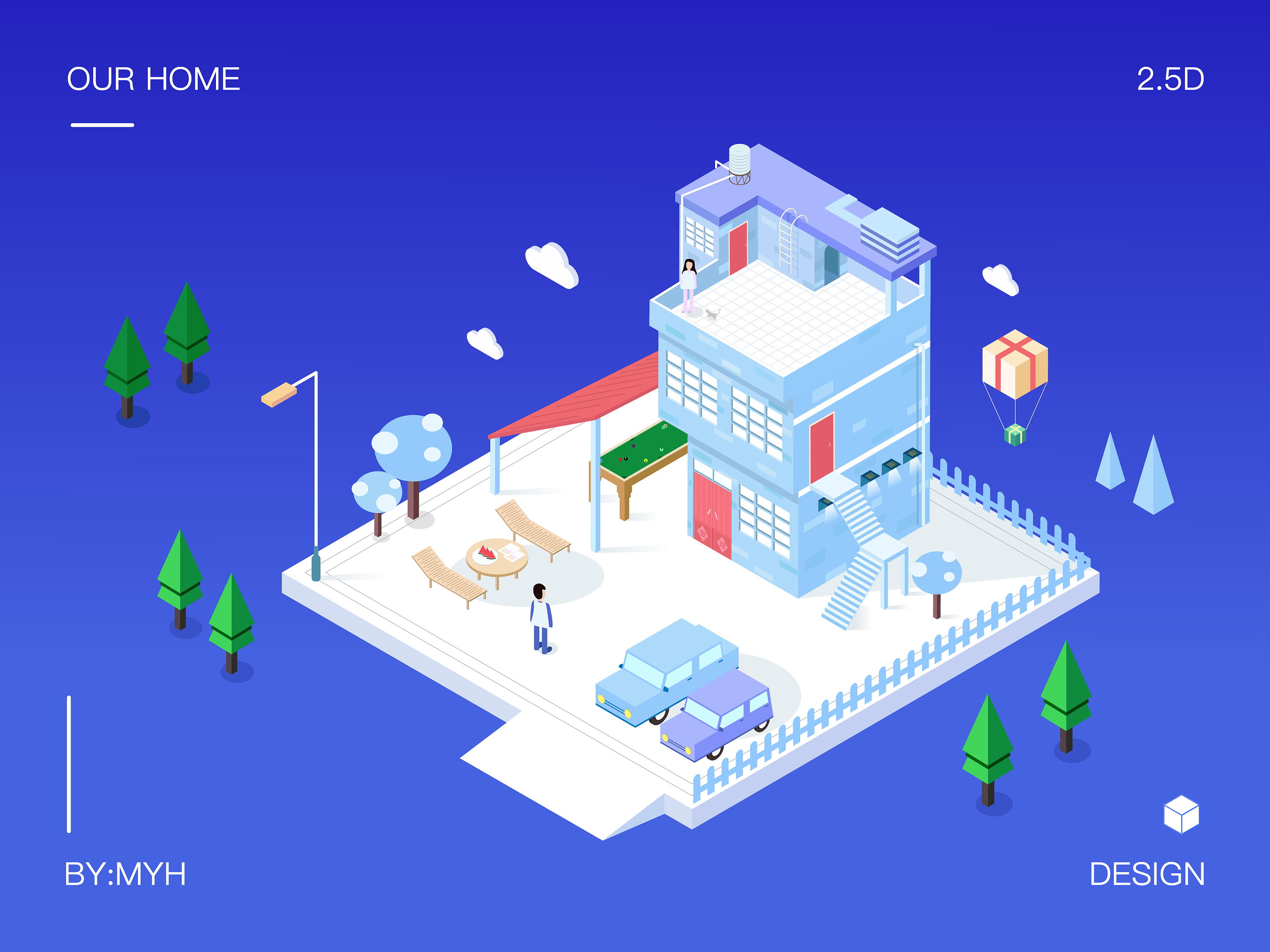 5d illustration|插画|插画习作|henry_meng - 原创作品 - 站酷