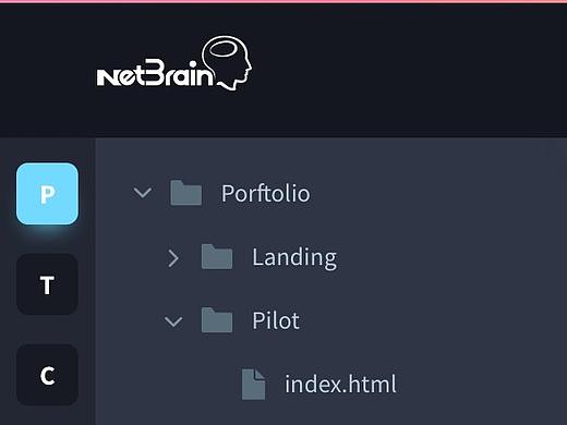 Redesign Netbrain 后台 ——Dark-theme