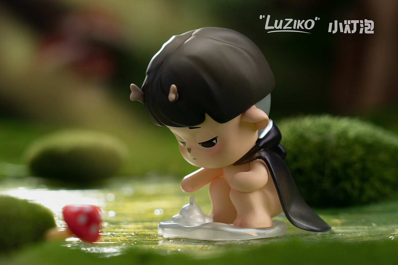 盲盒拍摄 鹿豆子LUZIKO潮萌动物系列 摄影视觉策划