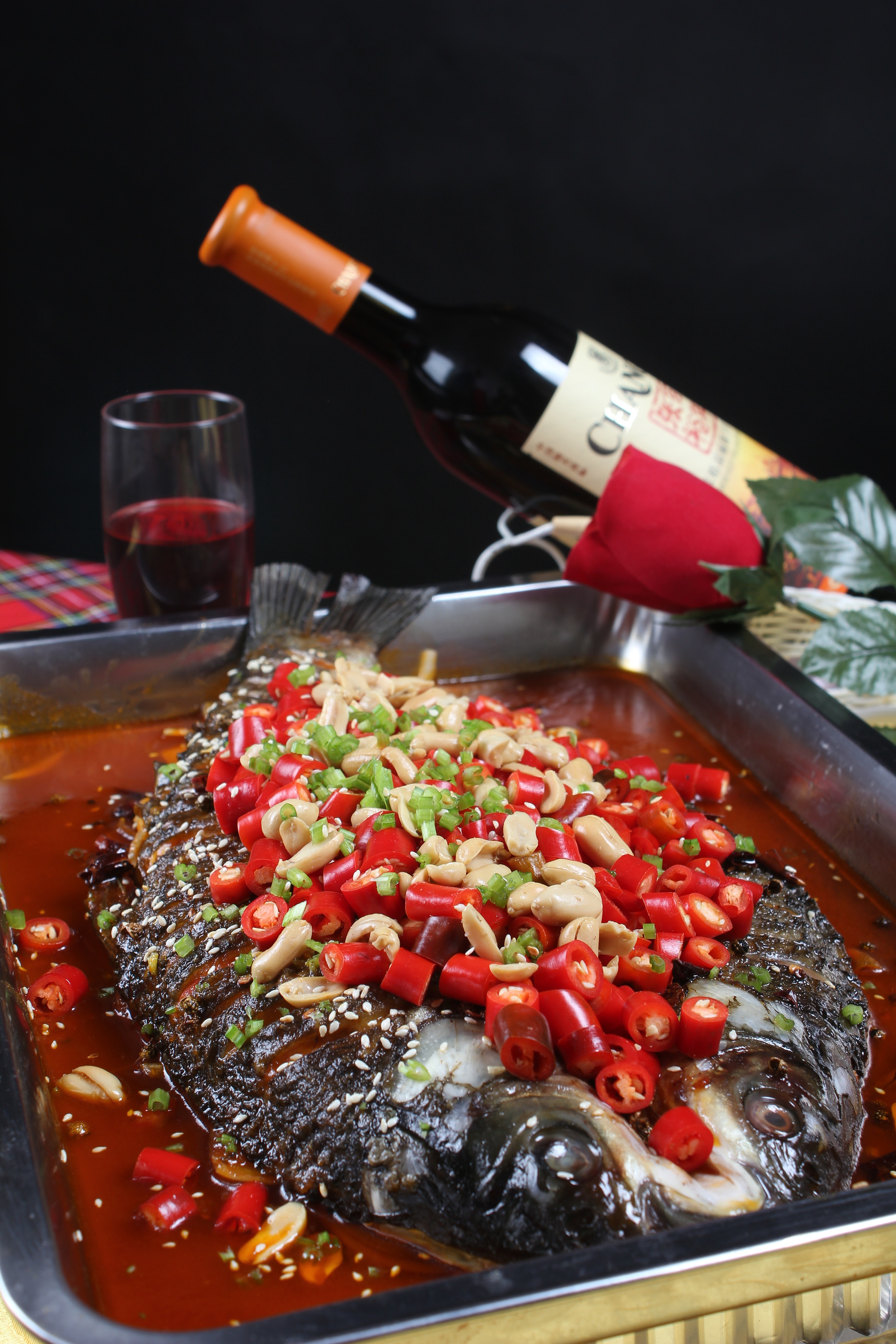 烤鱼 高清摄影图片