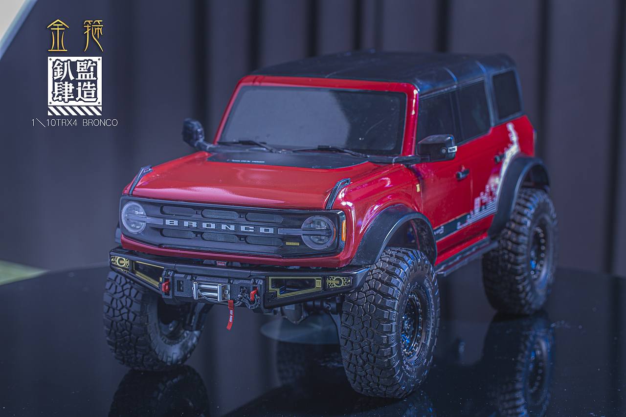 RC模型车 TEX4 BRONCO “金箍”前后杠 产品设计制作（图ZMjY4MjI1MTk2） - 手办/模玩 - 站酷设计师MWM1984原创素材 - 站酷ZCOOL