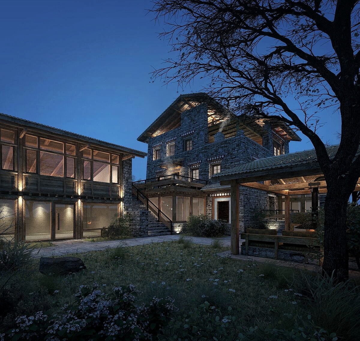 两个建筑设计小案例（图ZMTQzMDc2MTQ0） - 建筑设计 - 站酷设计师人生自由原创素材 - 站酷ZCOOL