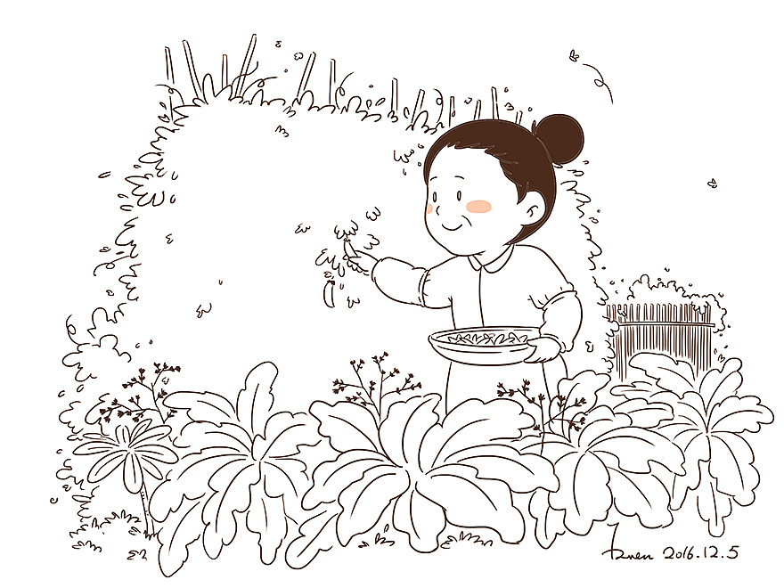 用画记录生活9（图ZNjY1MTE4MDA=） - 绘本 - 站酷设计师芥末小E原创素材 - 站酷ZCOOL