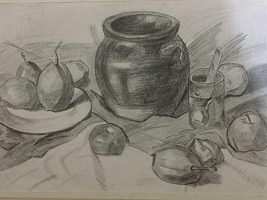 之前的素描杂画