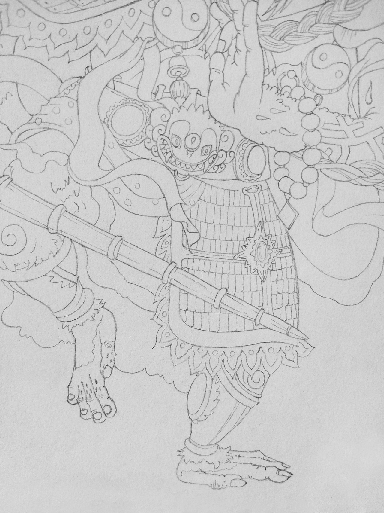 临摹插画（图ZMTA4NDA2NTEy） - 商业插画 - 站酷设计师yanhongyun原创素材 - 站酷ZCOOL