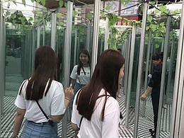 景區(qū)游樂互動道具鏡子迷宮，鏡面迷宮出租，出售