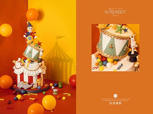 美食摄影｜#翻糖蛋糕# summer系列蛋糕上新