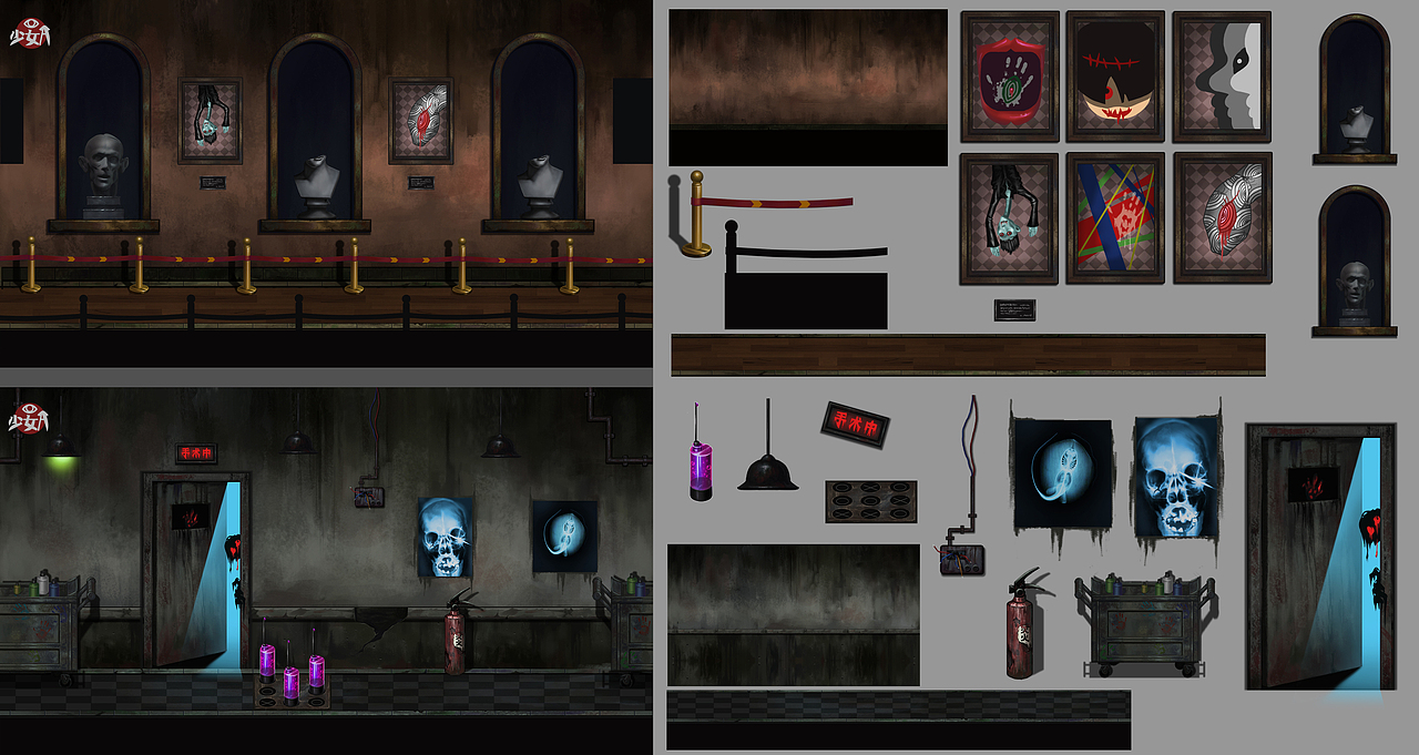 小游戏场景（图ZMjAwOTMwMjIw） - 游戏原画 - 站酷设计师风云时代原创素材 - 站酷ZCOOL