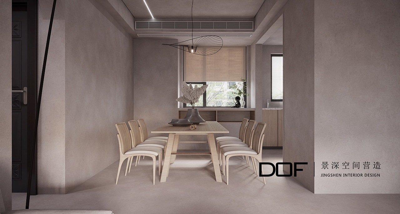 侘寂风住宅-张家港（图ZMjU1Njc3NjEy） - 家装设计 - 站酷设计师ARROW景深原创素材 - 站酷ZCOOL