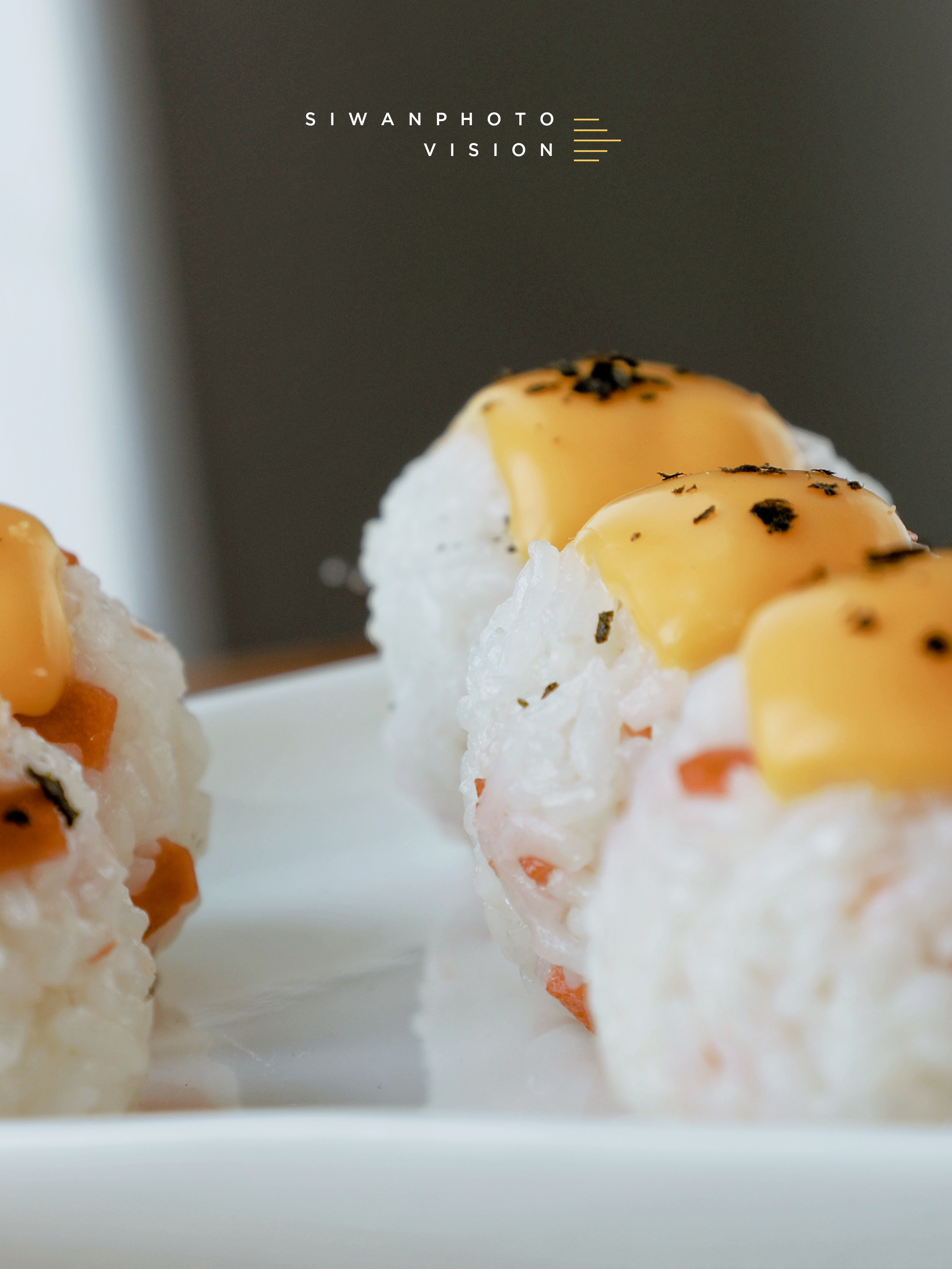 美食摄影 | 芝士饭团