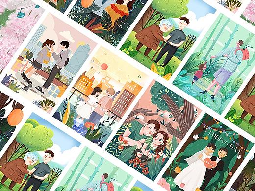 百位插画师集结 | 520插画篇