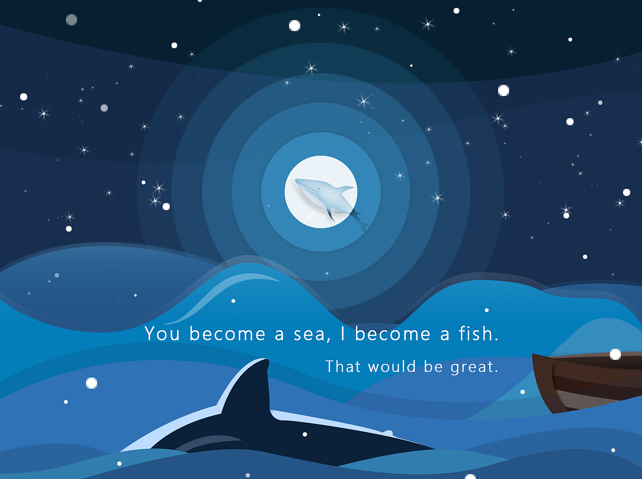 为海。为鱼（图ZMTI5MzMzNzY0） - 其他平面 - 站酷设计师玄秋乐谷原创素材 - 站酷ZCOOL