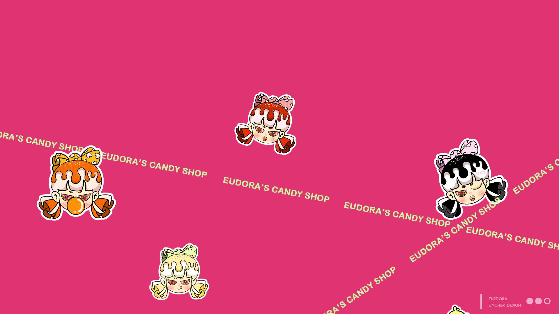 「尤朵拉の糖果铺」甜酷风·店铺ip设计