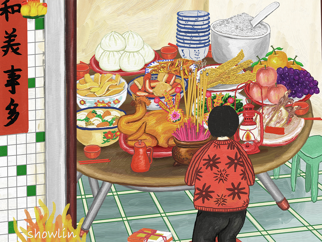 潮汕民俗—元宵节·潮汕人家拜祖公