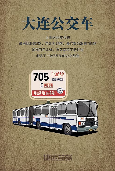 捷运奇缘-我的大连公交车记忆全图