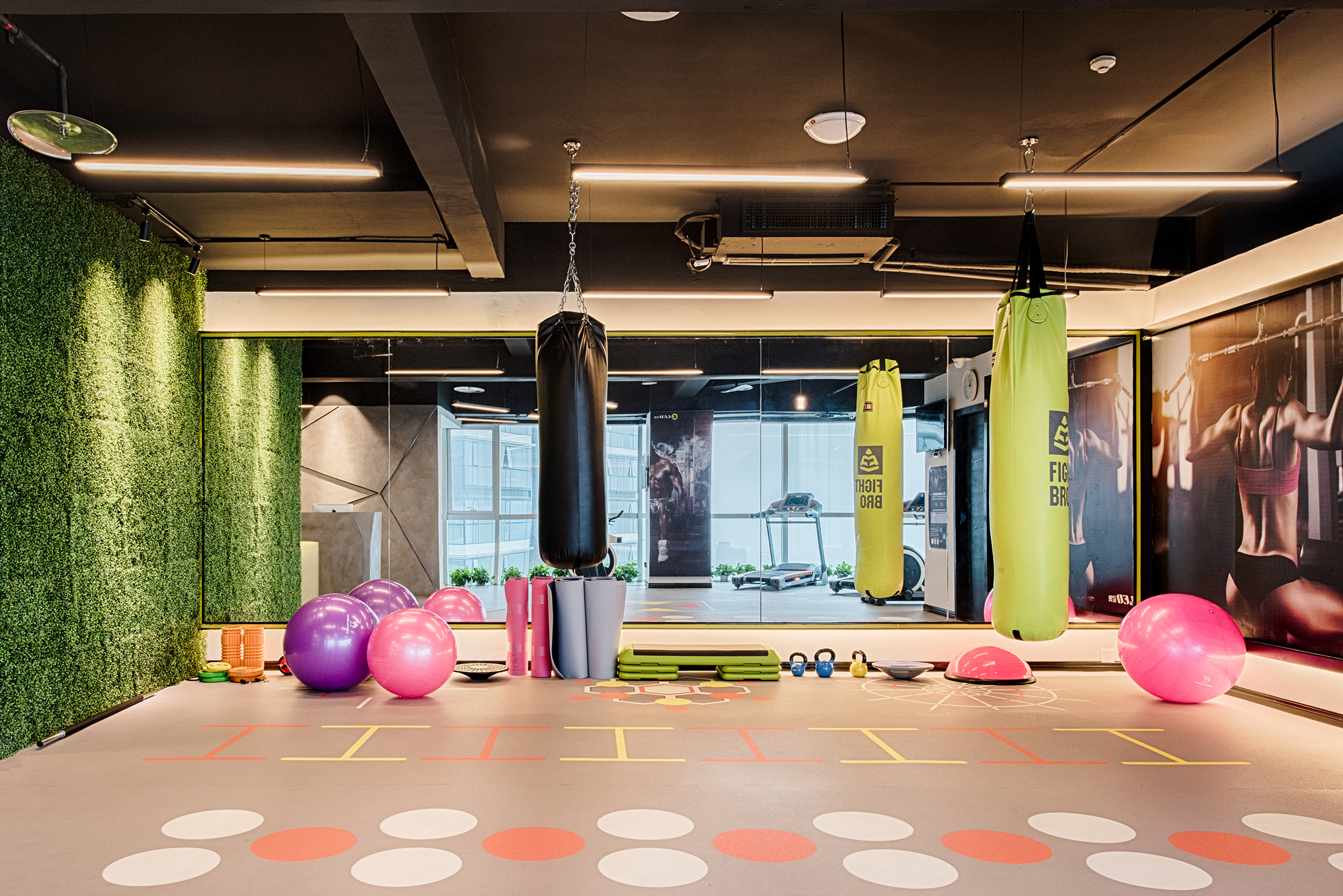 苜梵设计丨尼奥健身房:轻质解压的生活|空间|家装设计|重庆苜梵设计