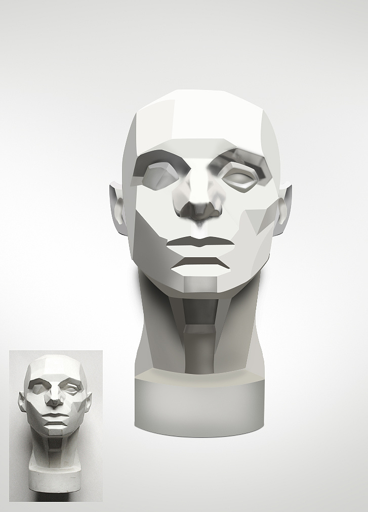 石膏- 原创作品 - 站酷(zcool)