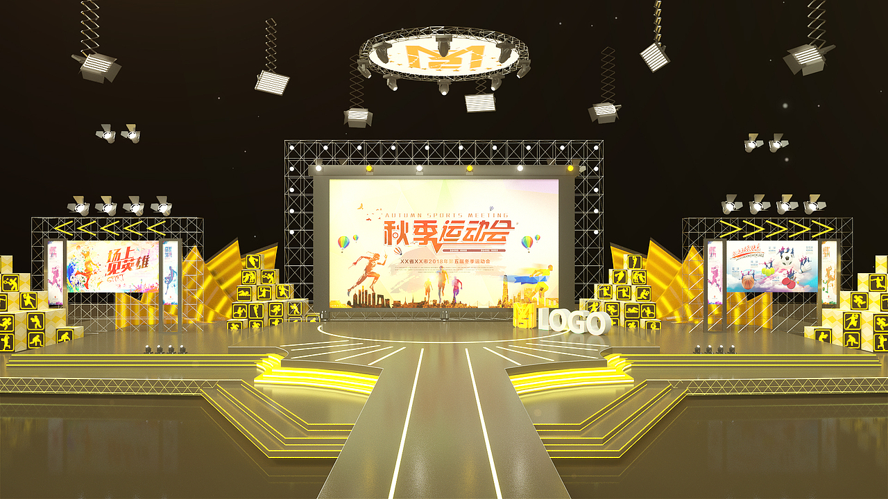 体育舞台背景（图ZMjcxNDQ5NDky） - 场景 - 站酷设计师茂山影视原创素材 - 站酷ZCOOL