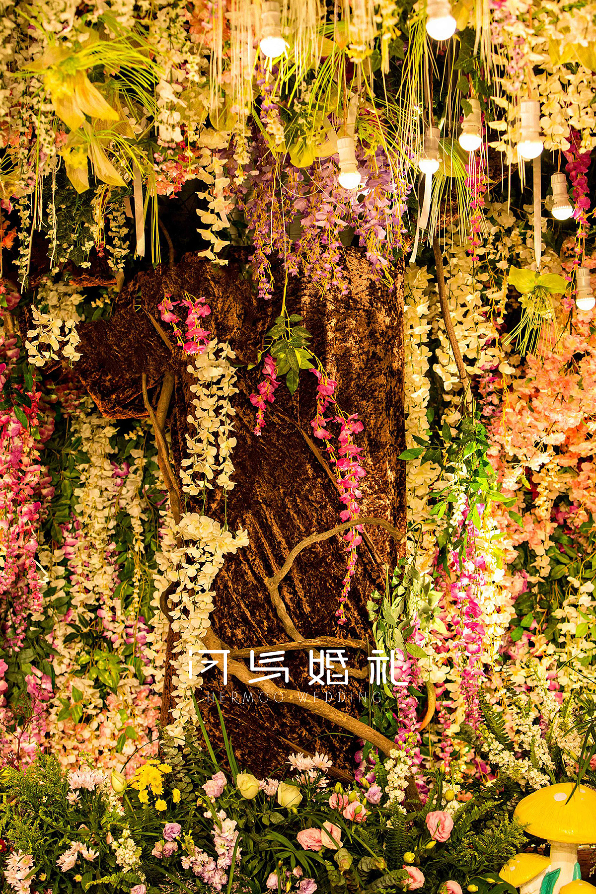 河马婚礼｜复古森系花园婚礼（绿色＋金色＋白色）（图ZMTM3NDcwMzA4） - 人文/纪实摄影 - 站酷设计师河马婚礼原创素材 - 站酷ZCOOL