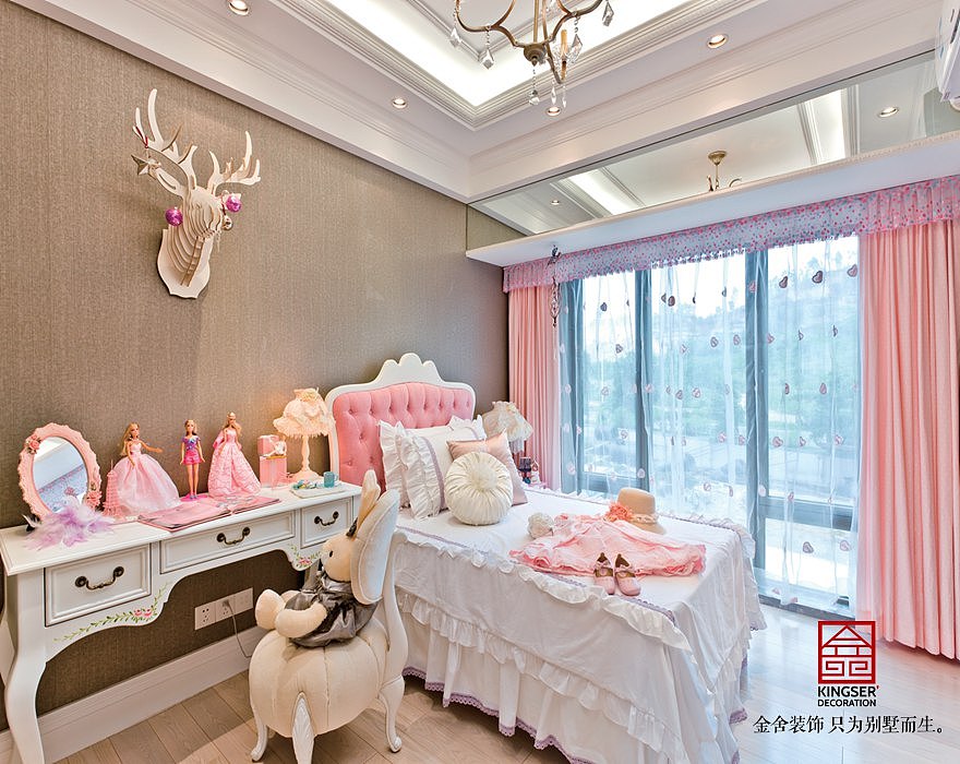 荣盛抱犊寨阿尔卡迪亚149平米法式风格装修效果图